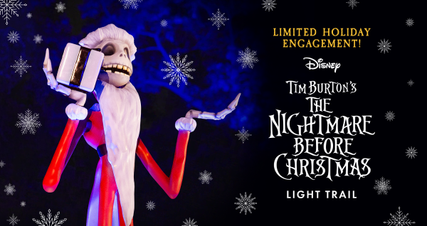 Disney Tim Burton's  The Nightmare Before Christmas Light Trail