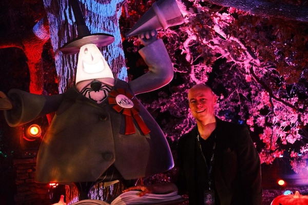 Disney Tim Burton's The Nightmare Before Christmas Light Trail Video