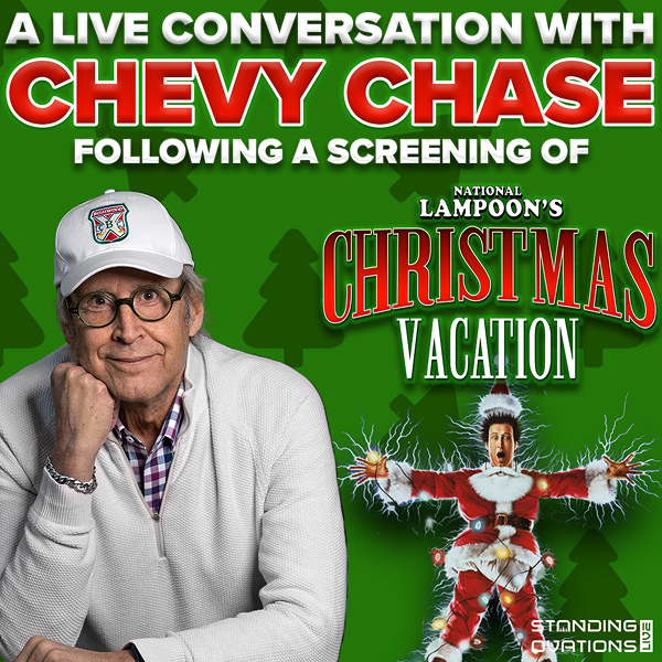 A Live Conversation with Chevy Chase following a screening of National Lampoon’s Christmas Vacation